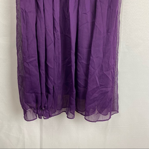 NWT Alice & Olivia Midi Plum Dress - Picture 2 of 9